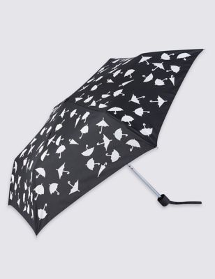 Colour Changing Umbrella Print Compact Umbrella with Stormwear&trade;